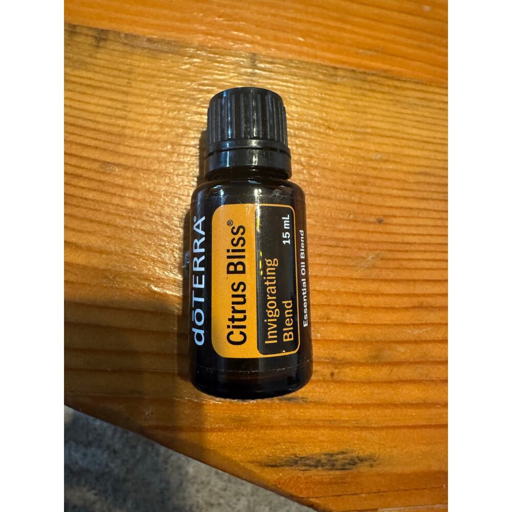 doTERRA Citrus Bliss Invigorating Blend 15 ml. New and Sealed. Exp 5/2028